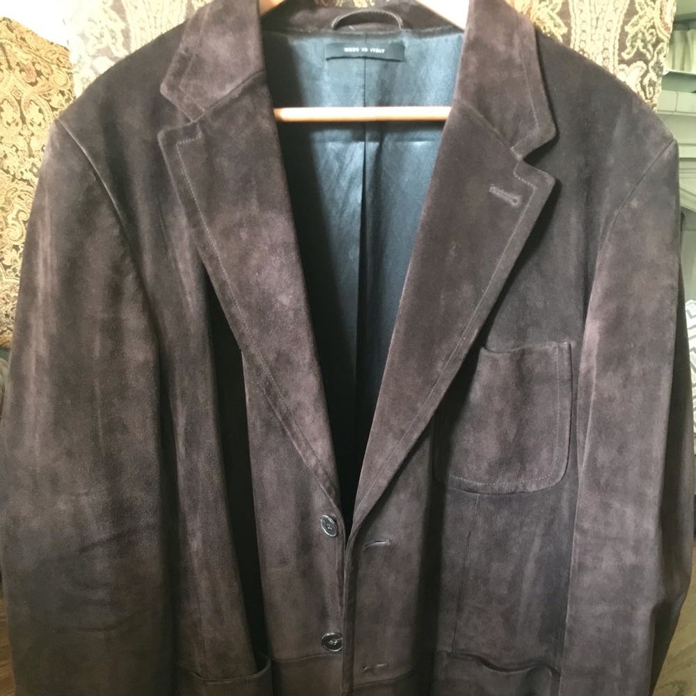 Gucci Brown Suede Blazer / Sportcoat